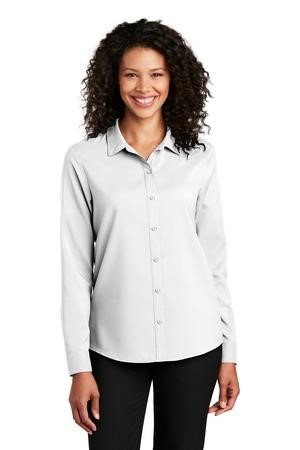 Port Authority Ladies Long Sleeve Performance Staff Shirt
