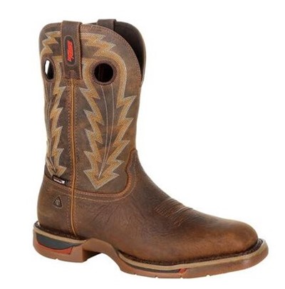 ROCKY LONG RANGE COMPOSITE TOE WATERPROOF WESTERN BOOT