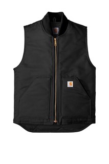 Carhartt Men's Black Duck Vest 2XL w/TruckBack